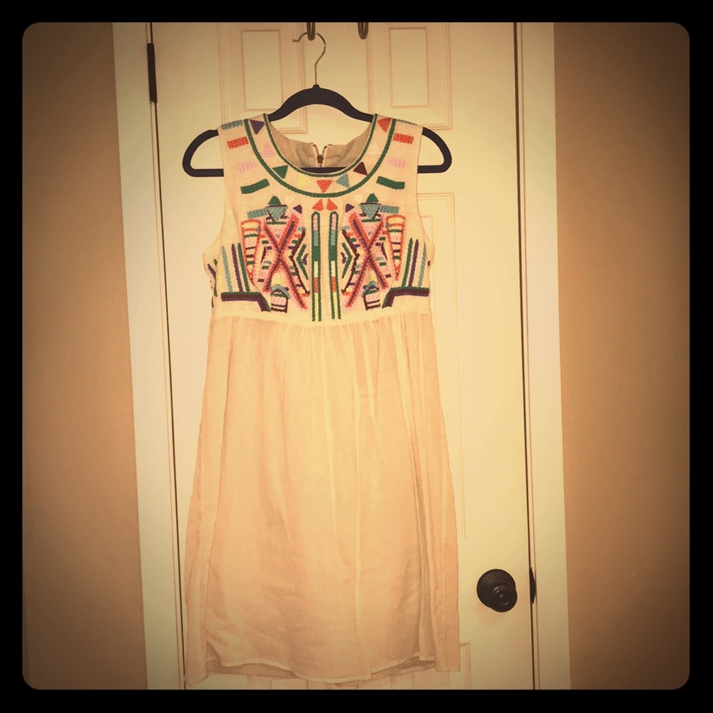 Embroidered dress
